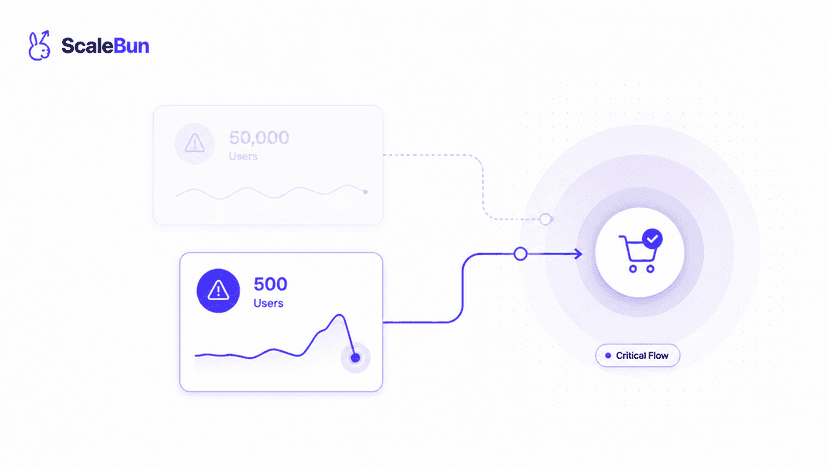 ScaleBun blog cover for error-with-500-users-matters-more