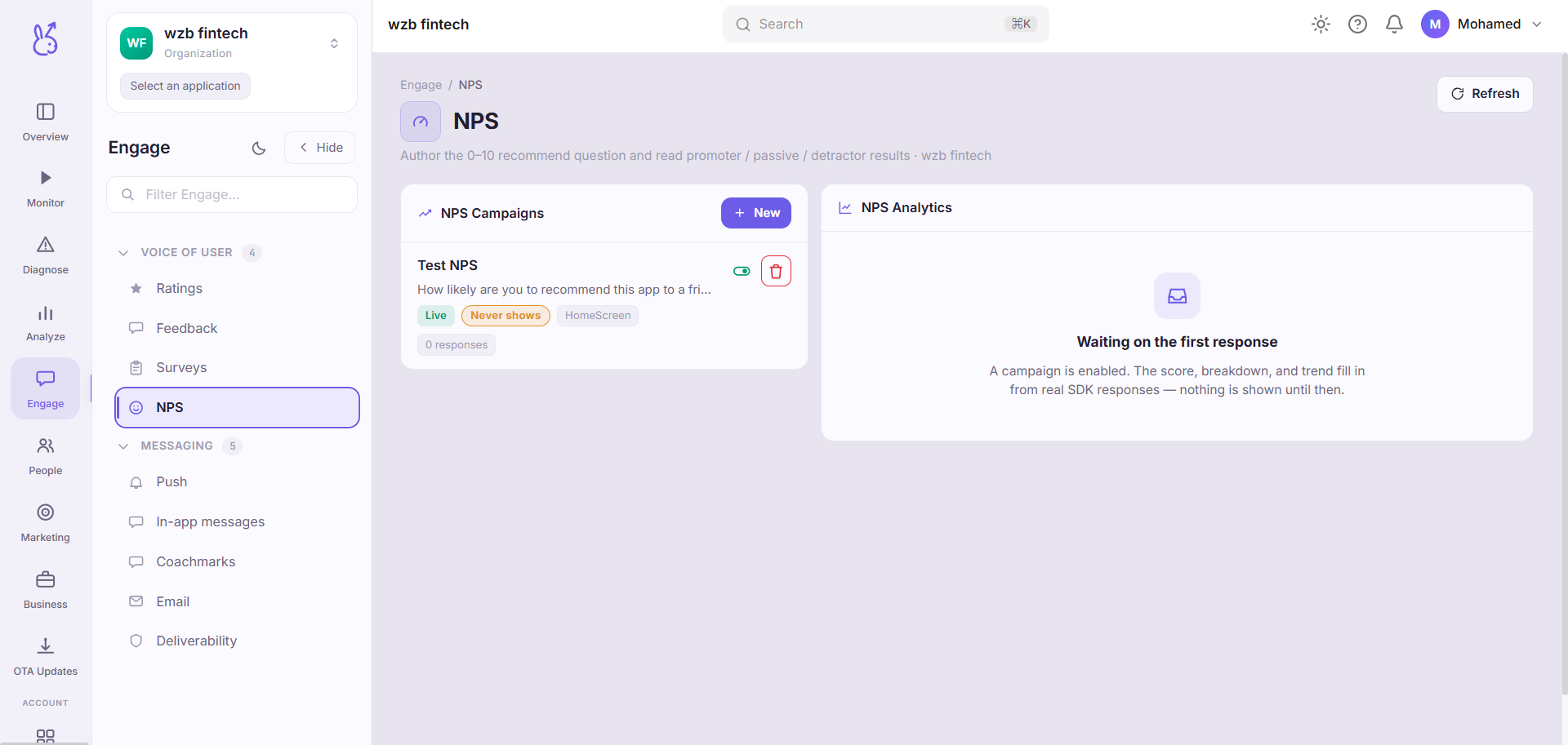 ScaleBun Nps dashboard